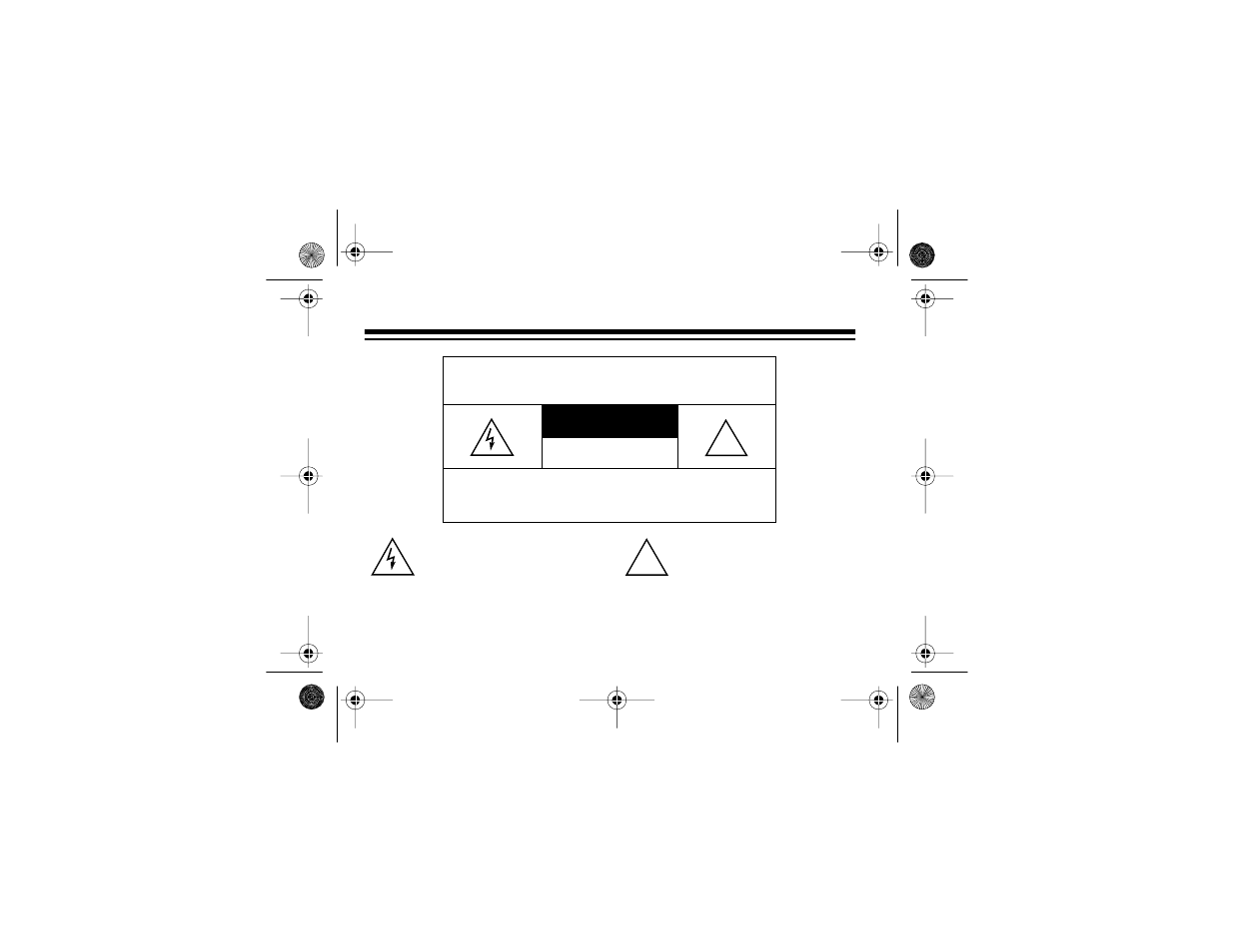 Caution | Radio Shack 240 User Manual | Page 2 / 32