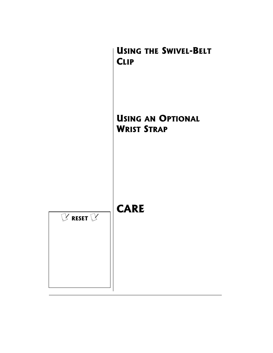 Care | Radio Shack 21-1904 User Manual | Page 22 / 28