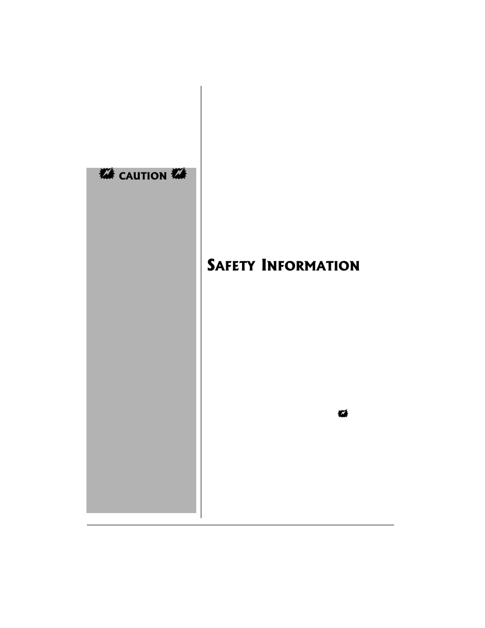 Safety information | Radio Shack 21-1904 User Manual | Page 26 / 28