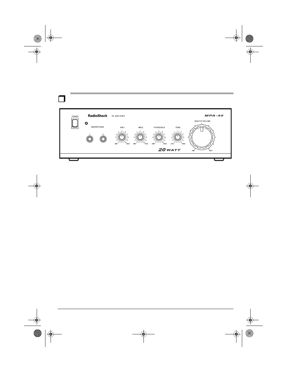 Controls and operation | Radio Shack 811081640B User Manual | Page 11 / 16