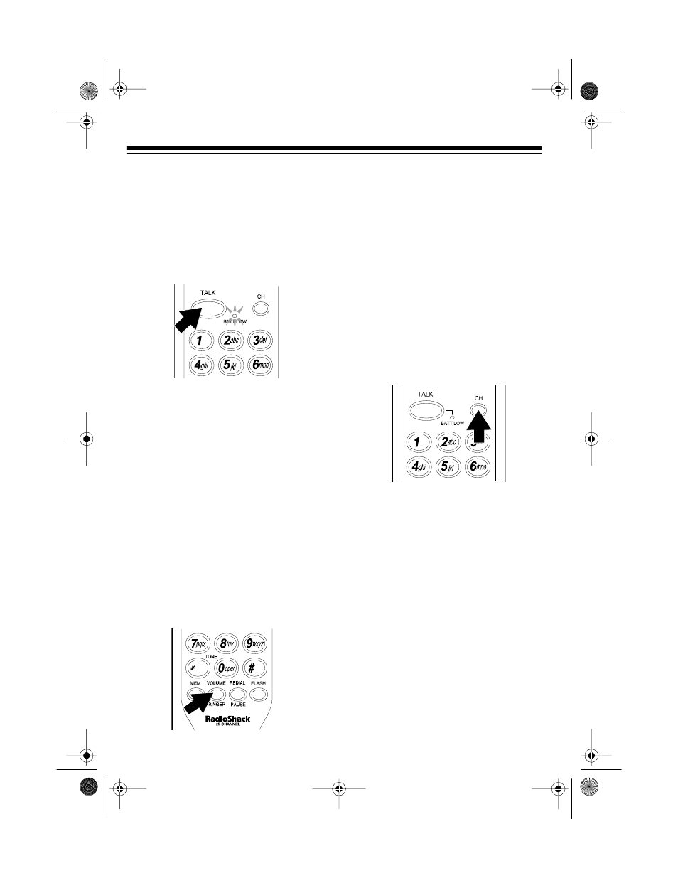 Operation, Making and receiving calls, Setting the handset volume | Changing the channel | Radio Shack ET-554 User Manual | Page 14 / 24