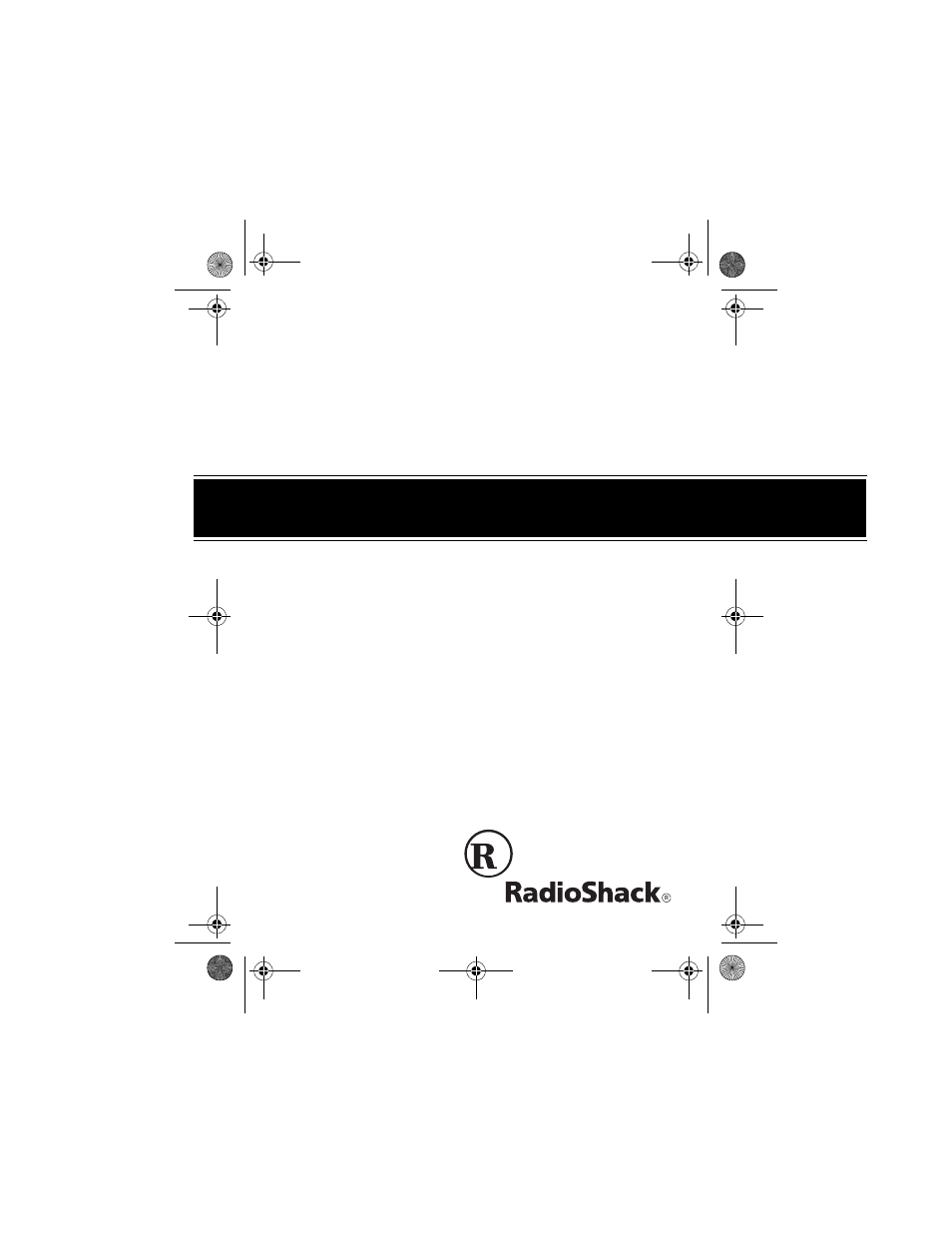 Radio Shack 63-969 User Manual | 16 pages