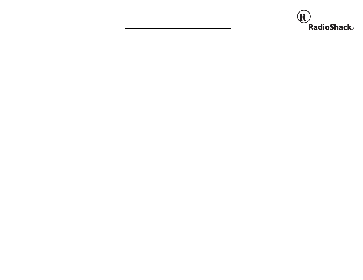 Radio Shack ET-216 User Manual | 2 pages