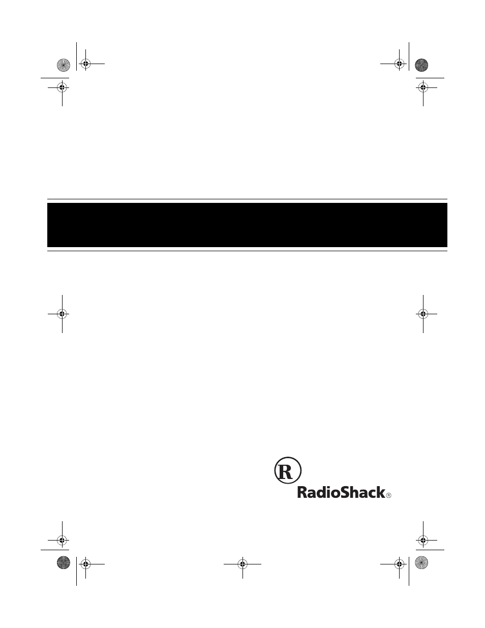 Radio Shack AM/FM PLL CLOCK/TABLE RADIO 12-1632 User Manual | 8 pages