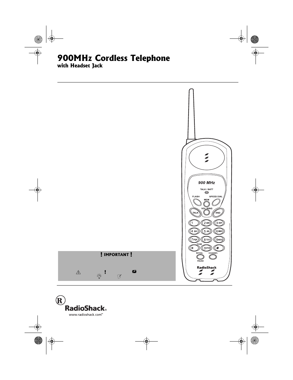 Radio Shack 43-3534 User Manual | 12 pages