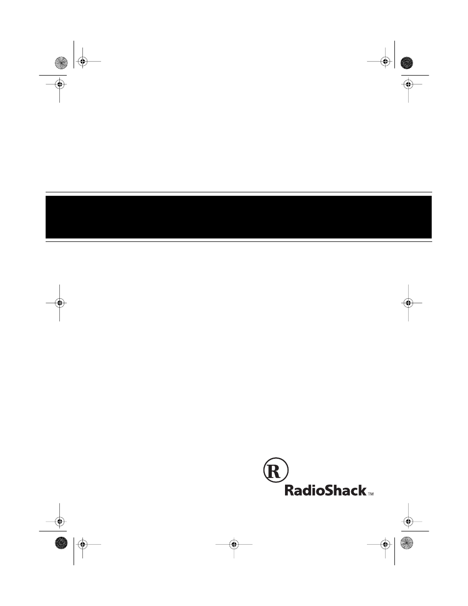 Radio Shack ET-549 User Manual | 24 pages