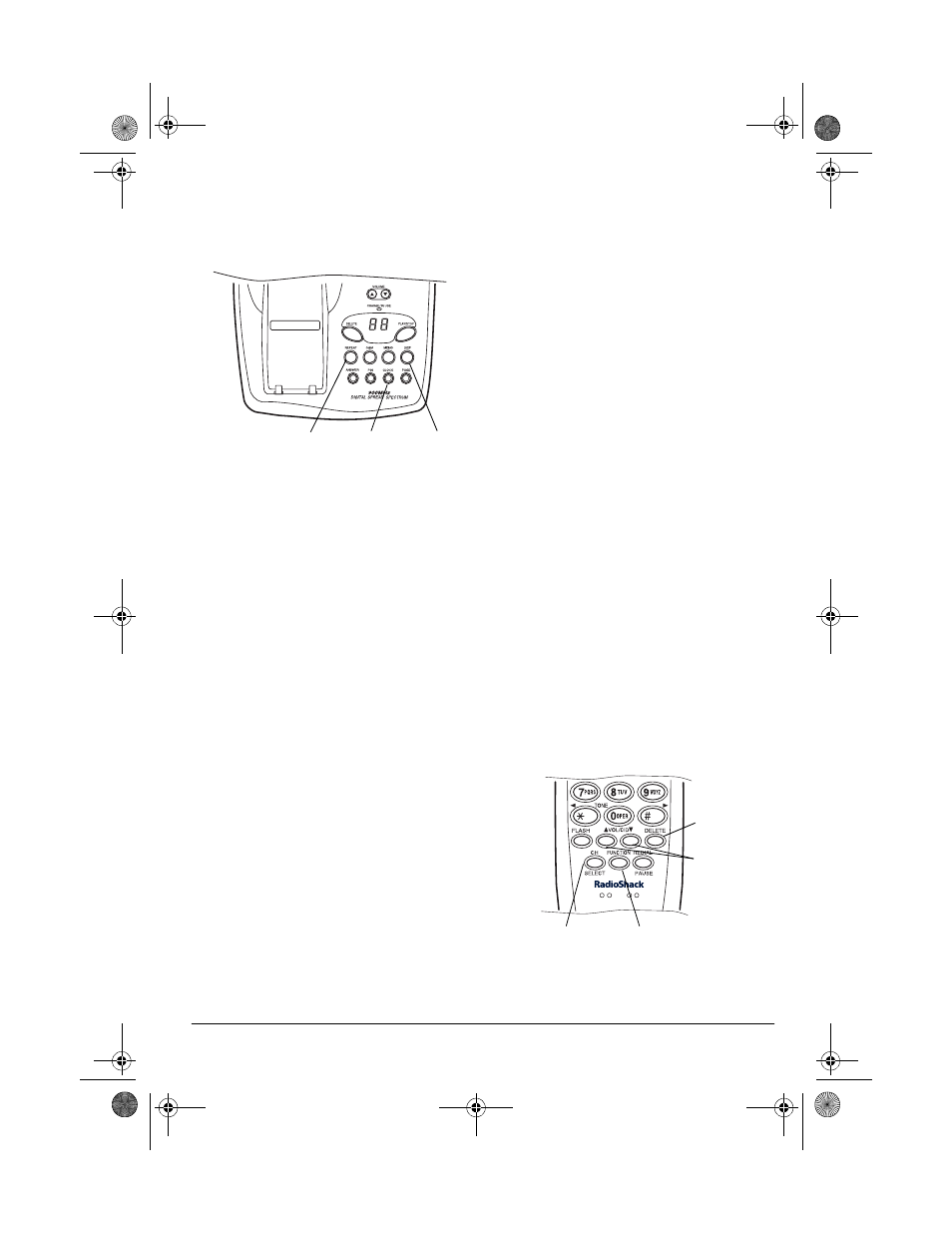 Setting the day/time, Setting auto talk | Radio Shack 900 MHz User Manual | Page 13 / 32