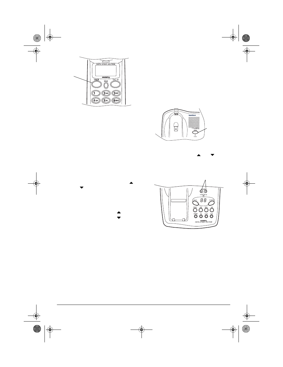 Adjusting the handset volume, Selecting the channel, Answering calls with the speakerphone | Radio Shack 900 MHz User Manual | Page 15 / 32