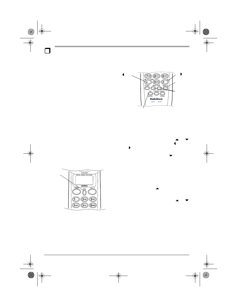 Radio Shack 900 MHz User Manual | Page 18 / 32