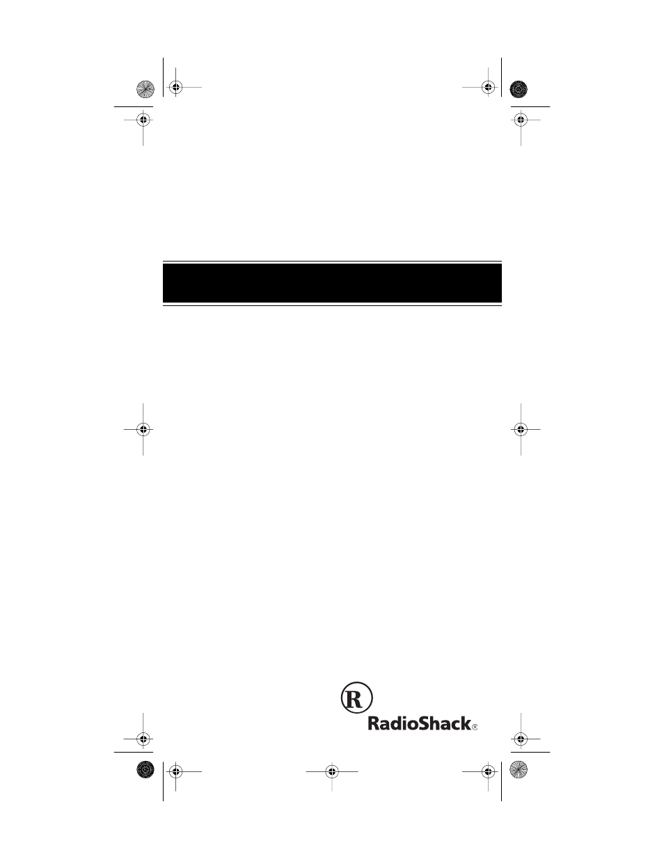 Radio Shack 23-416 User Manual | 12 pages
