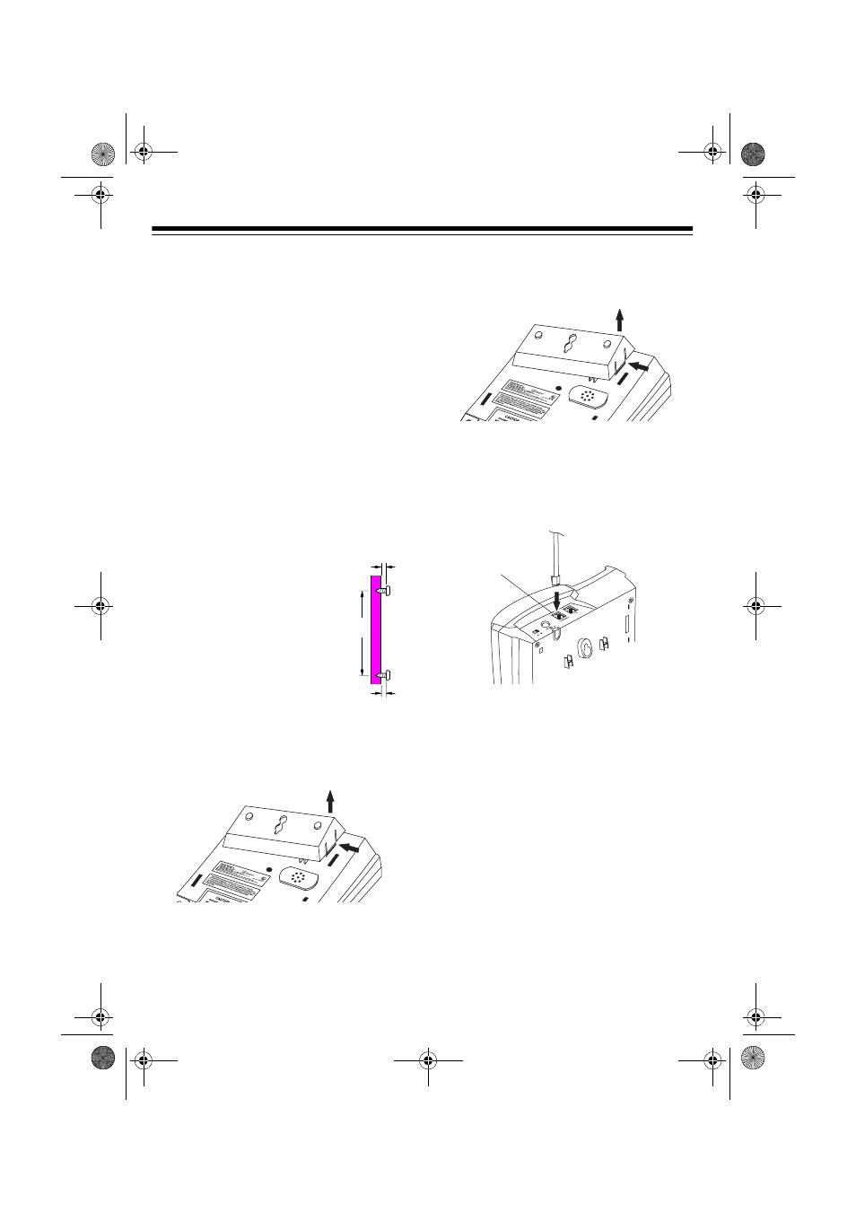 On a wall | Radio Shack ET-469 User Manual | Page 8 / 24