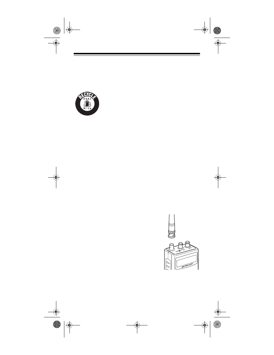 Connecting an antenna, Connecting the supplied antenna | Radio Shack PRO-79 User Manual | Page 11 / 52