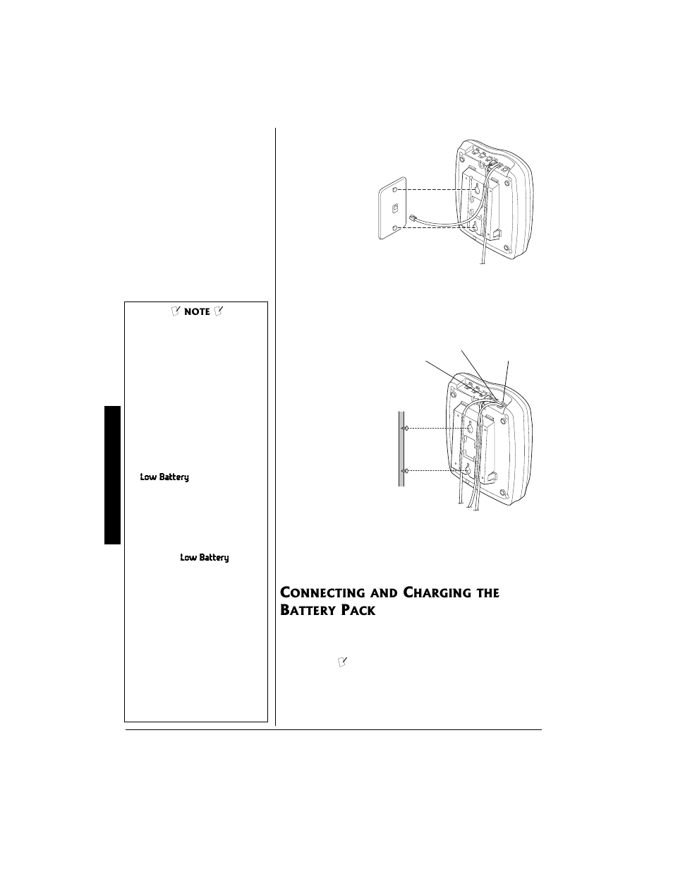 Connecting and charging the battery pack | Radio Shack 43-683 User Manual | Page 8 / 28