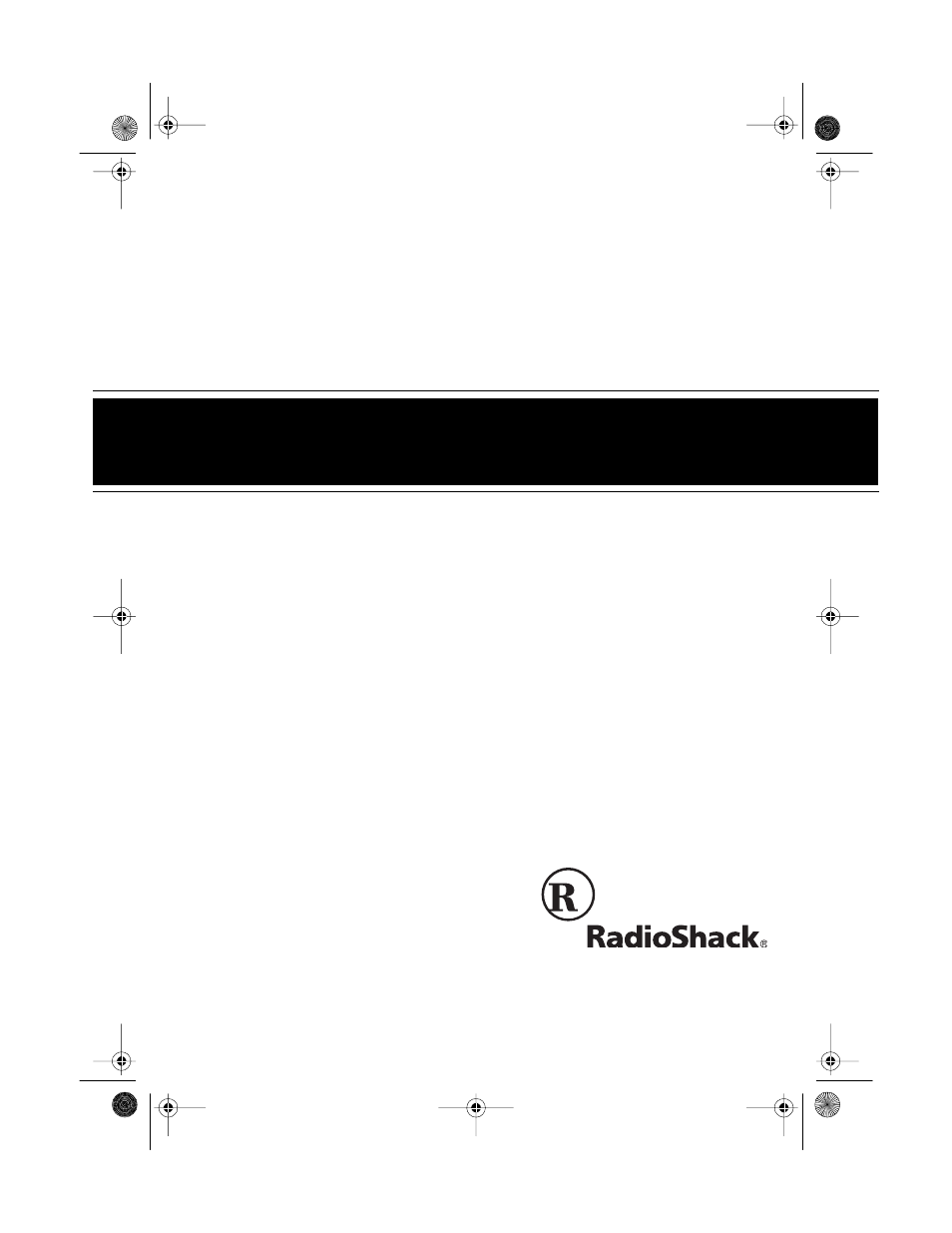 Radio Shack 43-1090 User Manual | 24 pages