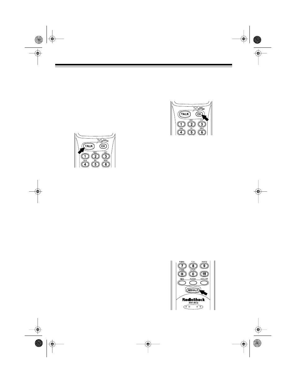 Operation, Making and receiving calls, Selecting the channel | Setting the handset volume, Using redial | Radio Shack 43-1090 User Manual | Page 12 / 24