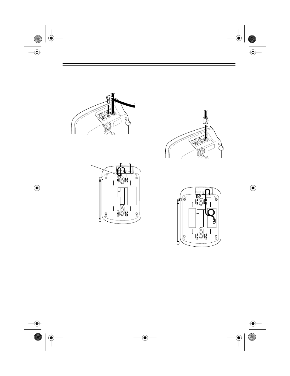 Mounting the base on a wall plate | Radio Shack 43-1090 User Manual | Page 6 / 24