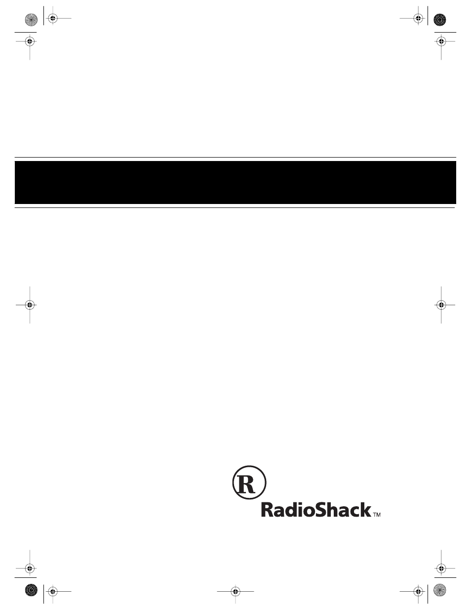 Radio Shack 28 User Manual | 44 pages