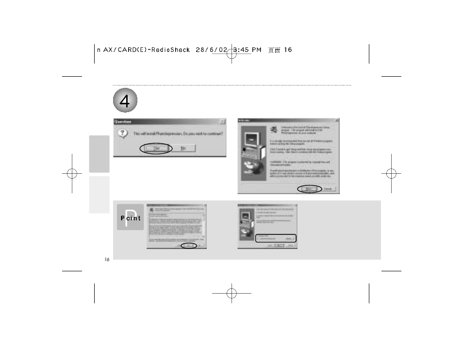 Radio Shack B-020405 User Manual | Page 16 / 52