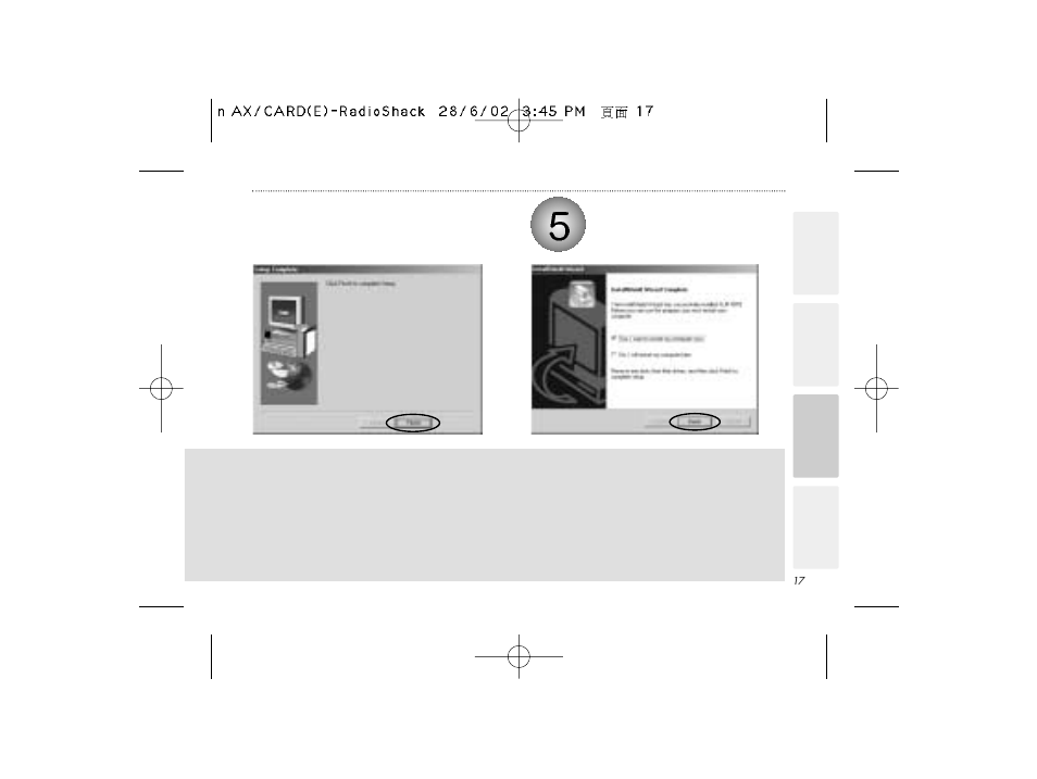 Radio Shack B-020405 User Manual | Page 17 / 52