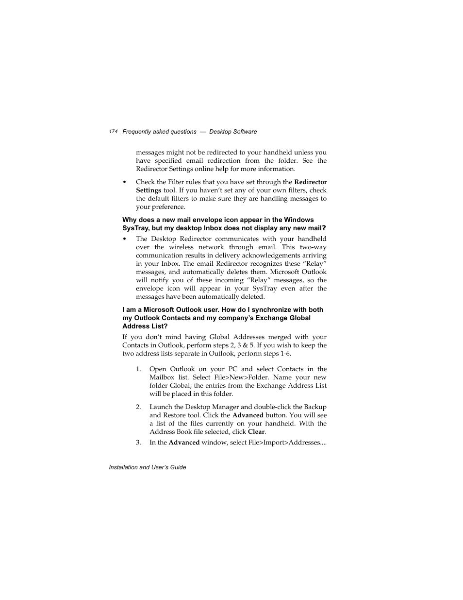 Radio Shack RIM 850 User Manual | Page 174 / 204
