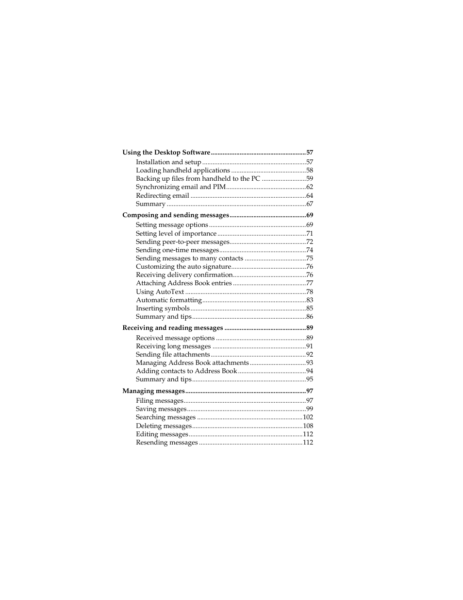 Radio Shack RIM 850 User Manual | Page 6 / 204