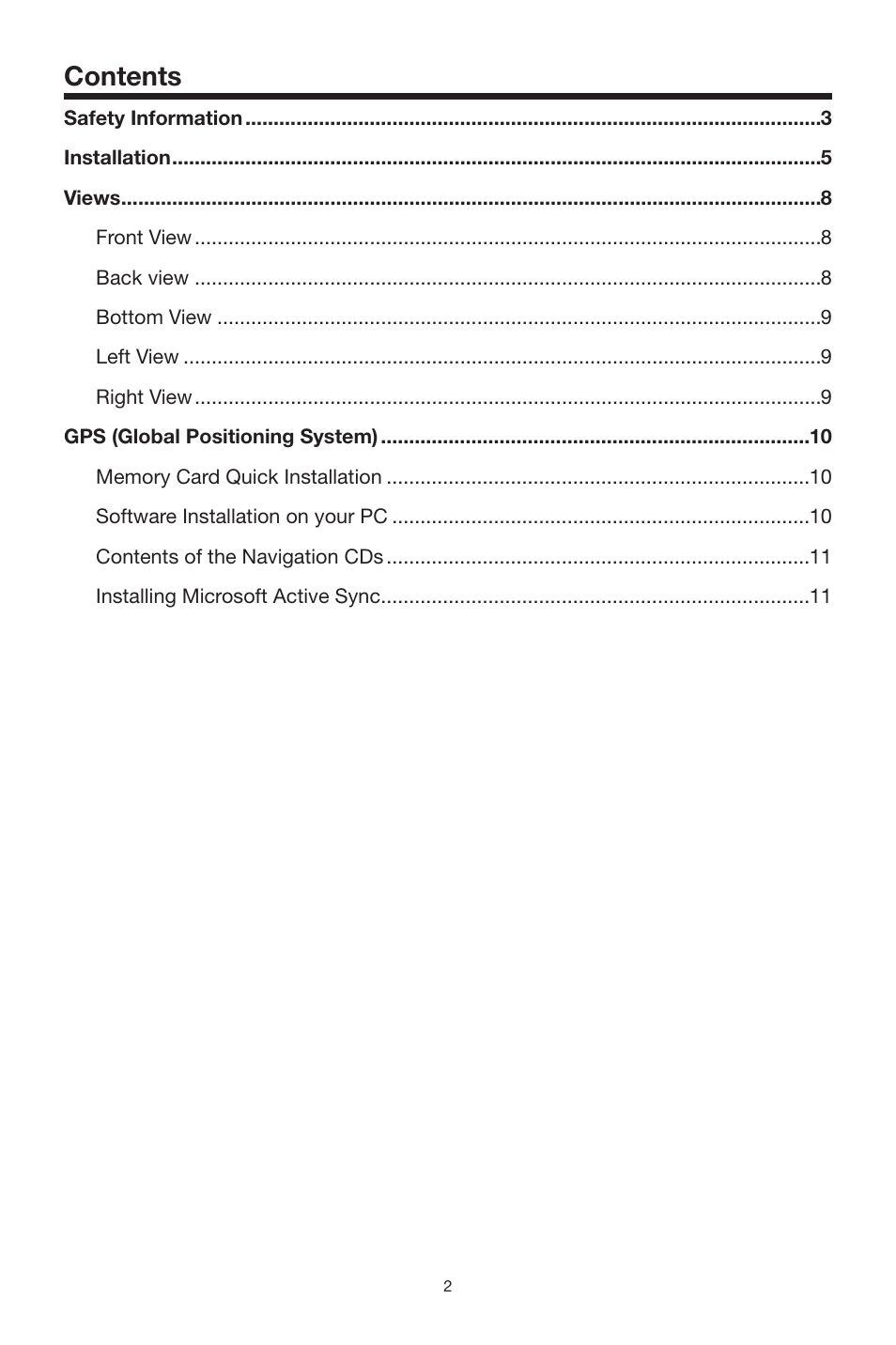 Radio Shack PLNV430 User Manual | Page 2 / 12