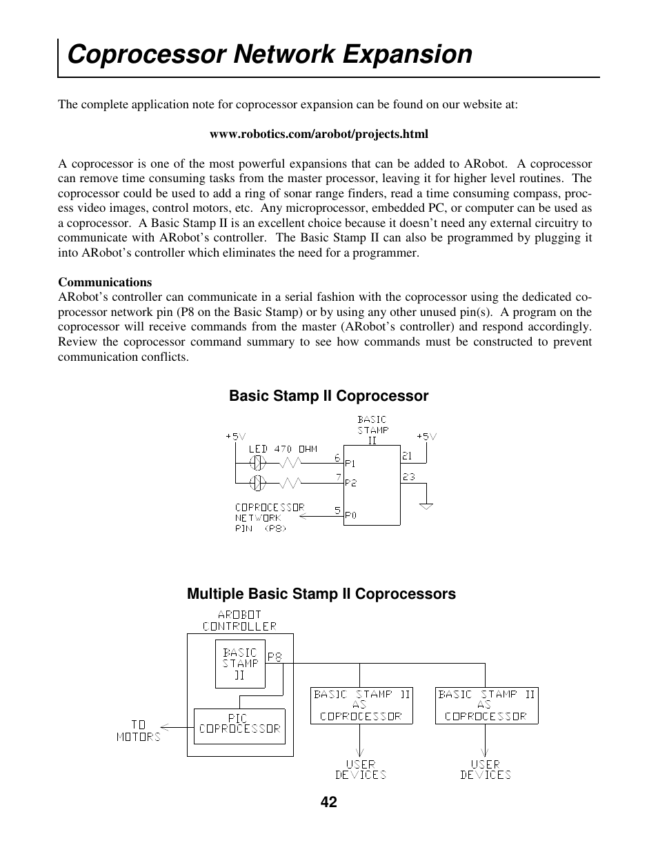 Coprocessor network expansion | Radio Shack Mobile Robot User Manual | Page 45 / 54