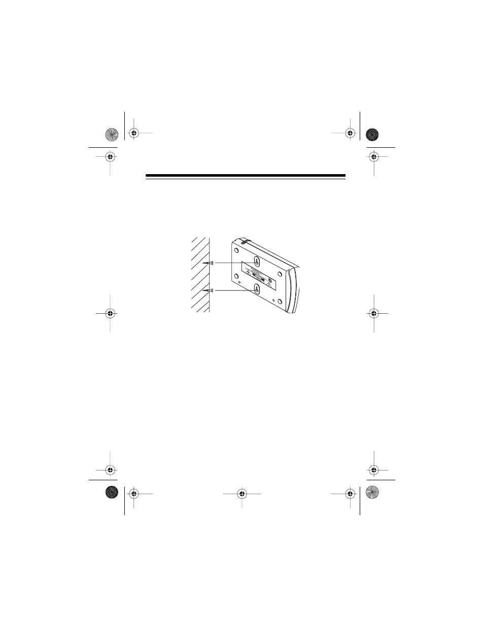 Mounting the stations | Radio Shack 43-491 User Manual | Page 5 / 12