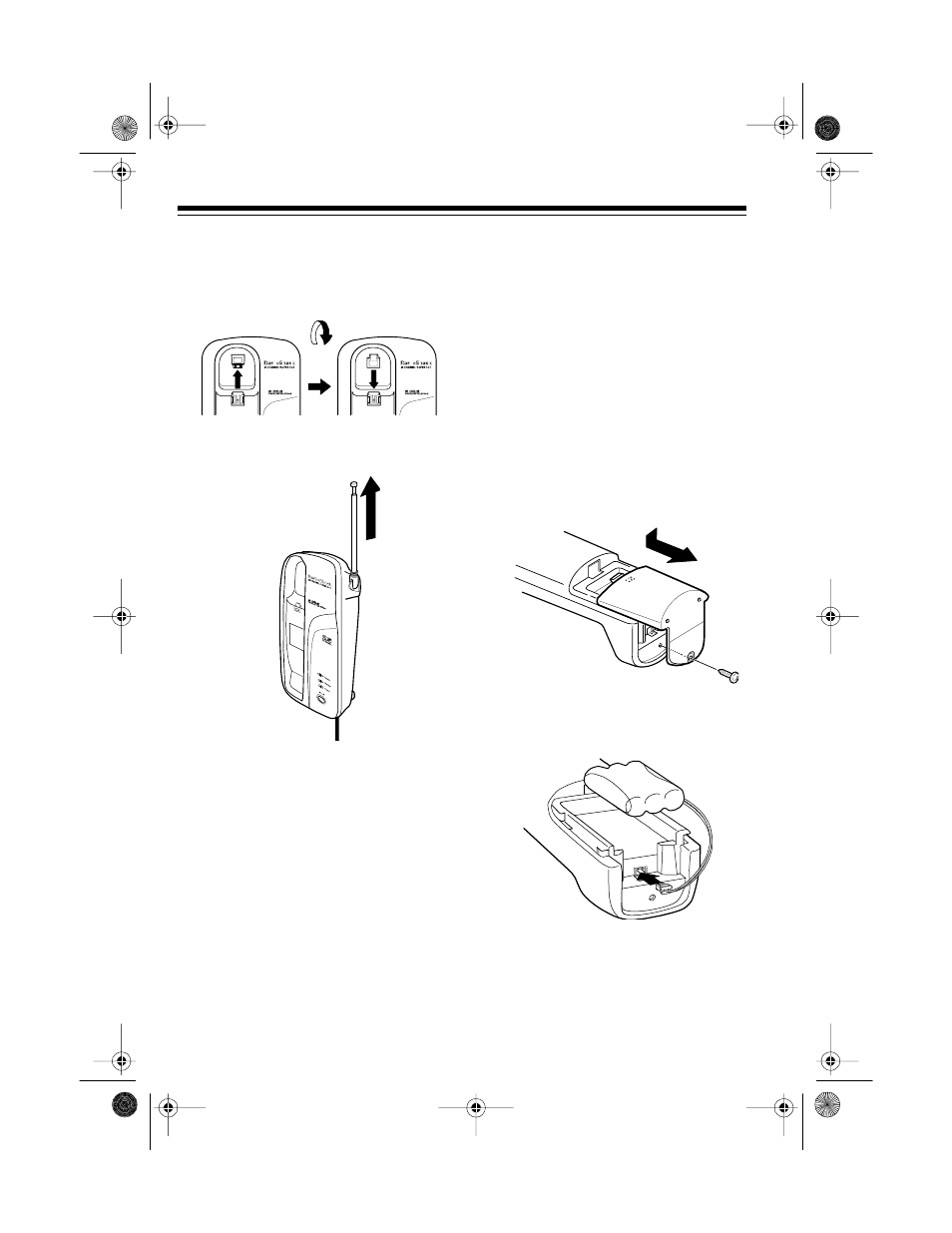 Connecting and charging the battery | Radio Shack ET-596 User Manual | Page 12 / 28