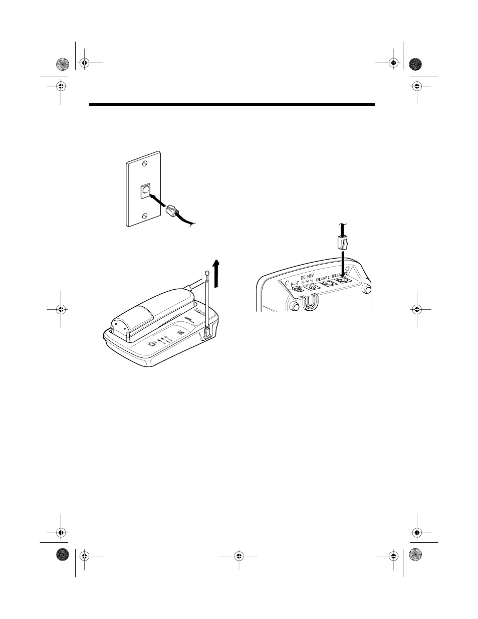 Mounting the base on a wall plate | Radio Shack ET-596 User Manual | Page 8 / 28