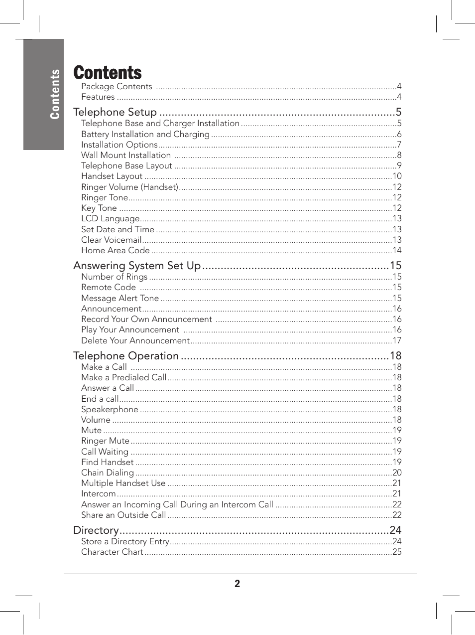 Radio Shack 43-329 User Manual | Page 2 / 56