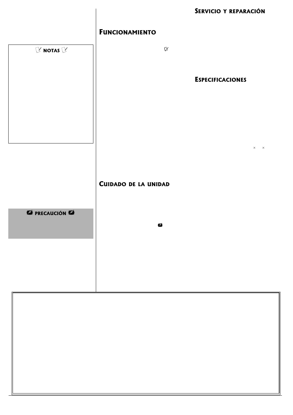 Uncionamiento | Radio Shack 40-1437 User Manual | Page 4 / 4