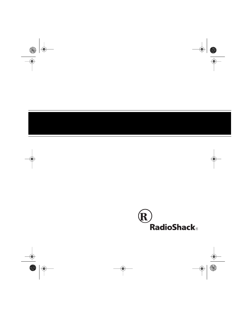 Radio Shack TAD-1024 User Manual | 24 pages