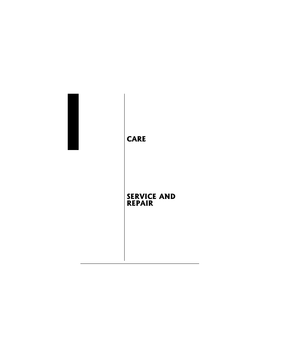 Care service and repair . 42 | Radio Shack 43-3545 User Manual | Page 42 / 44