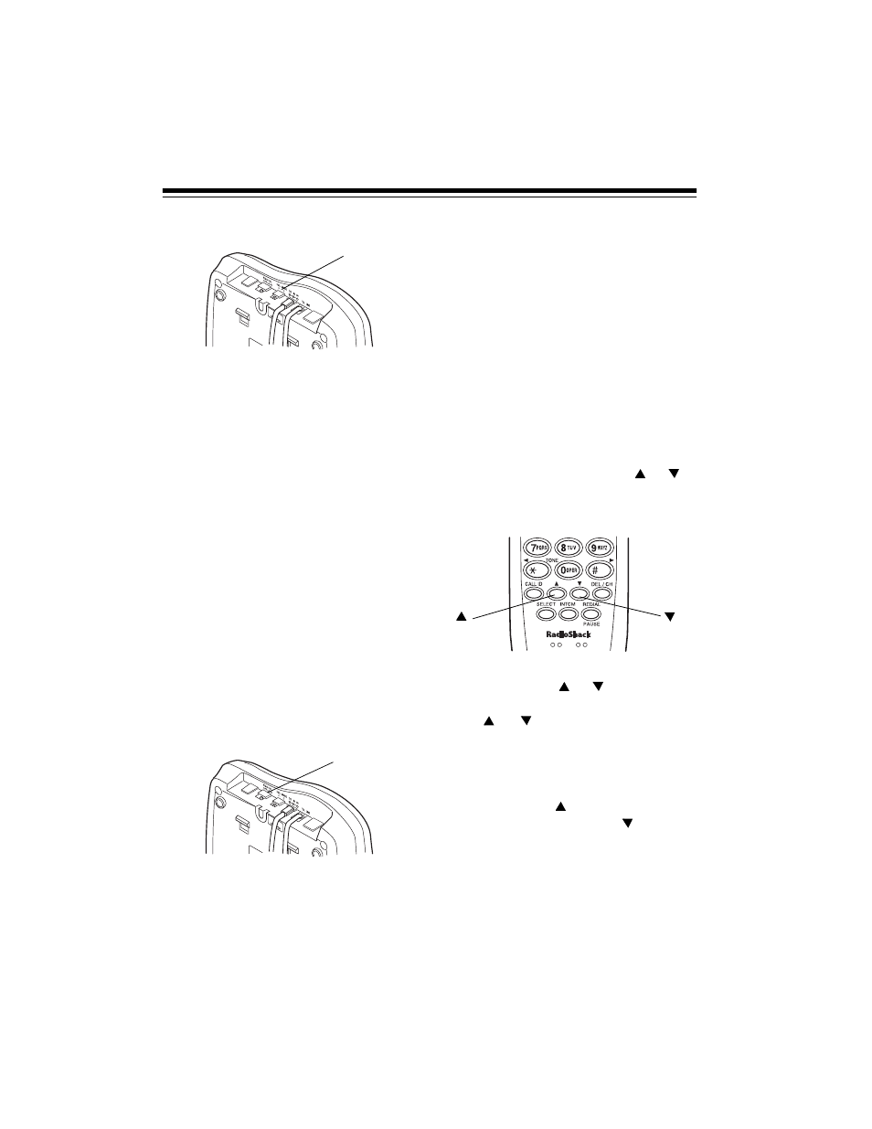 Turning the base’s ringer off and on, Setting the ringer tone/volume | Radio Shack TAD-729 User Manual | Page 12 / 40