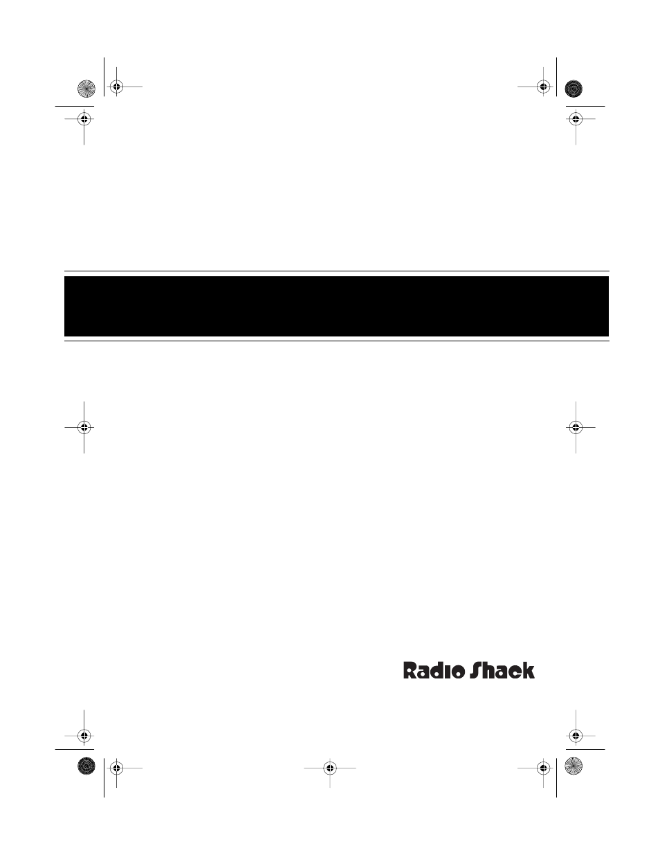 Radio Shack ET-908 User Manual | 28 pages