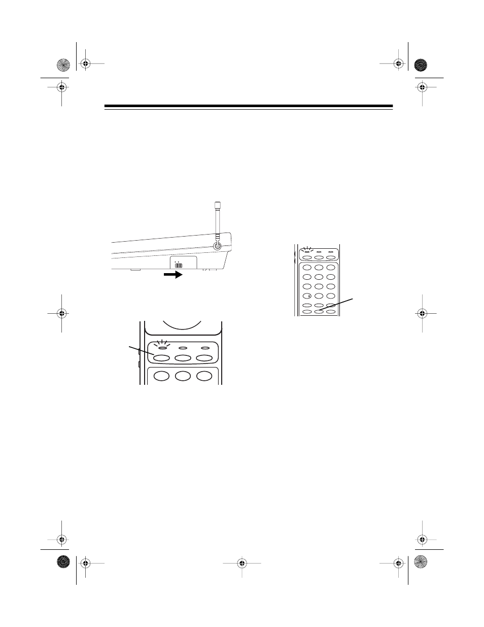 Setting the pulse/ tone switch, Adjusting the ringer, Checking/setting the ringer type | Press, Turns on. 3. press any number other than, Set to, If the tone continues, you have pulse service. set, On the handset, The indicator above, Flashes. 2. within 30 seconds, press | Radio Shack ET-908 User Manual | Page 13 / 28