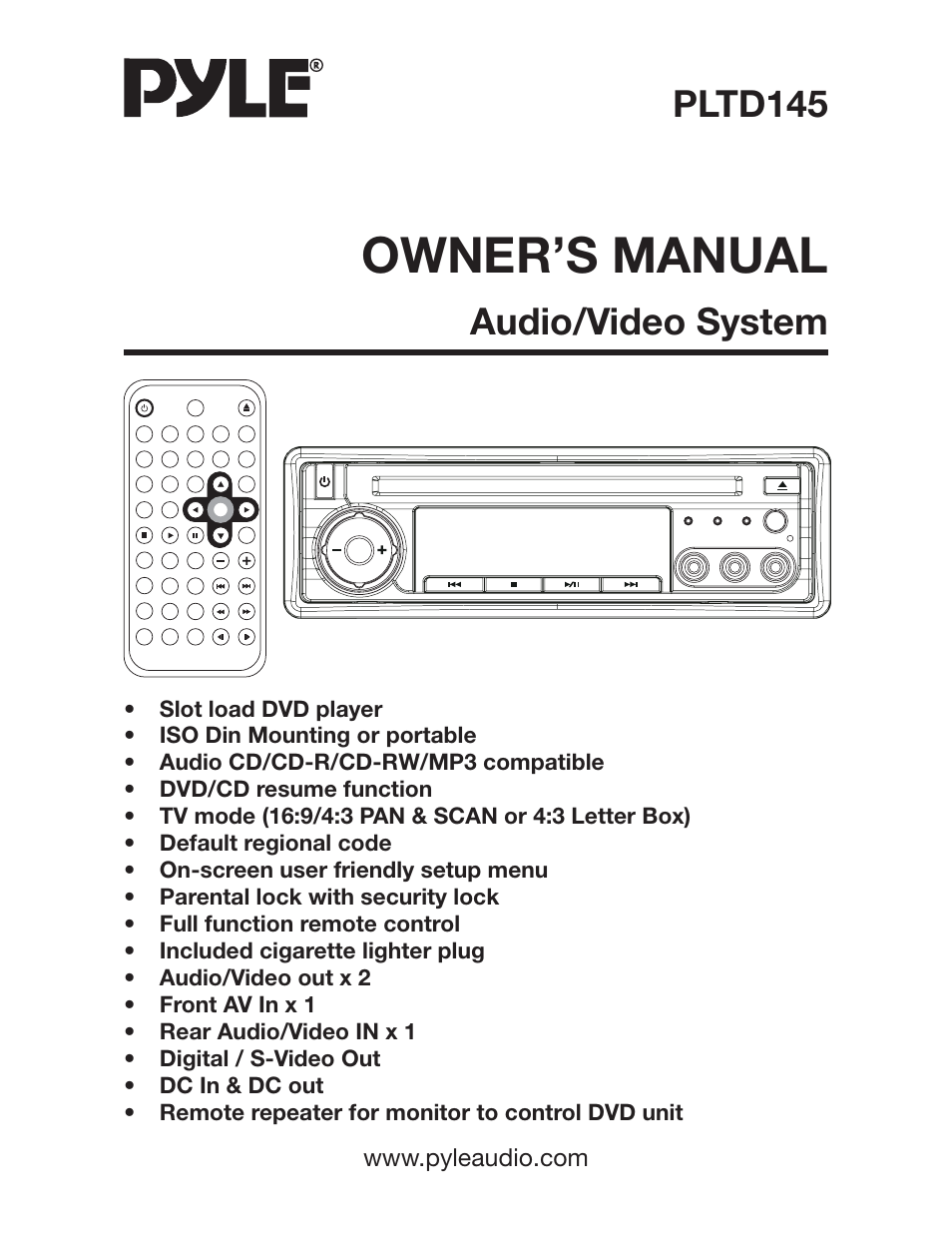 Radio Shack PLTD145 User Manual | 20 pages