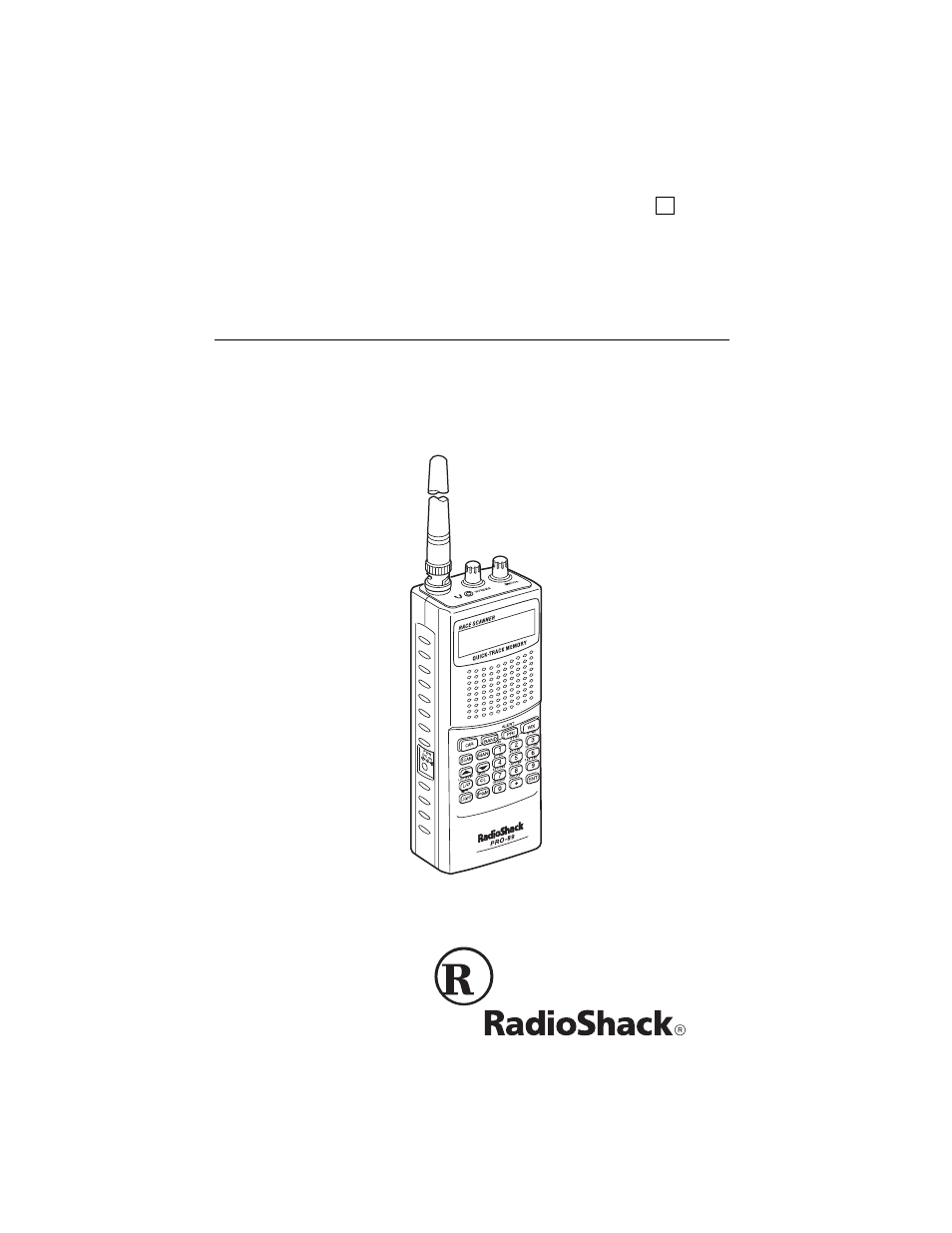 Radio Shack PRO-89 User Manual | 64 pages