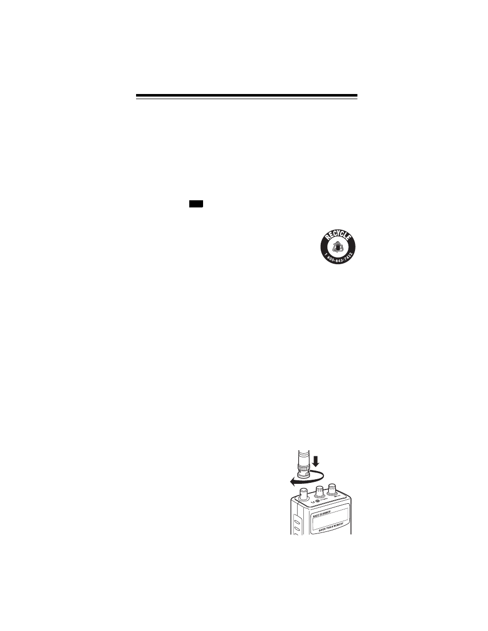 Connecting an antenna, Connecting a supplied antenna | Radio Shack PRO-89 User Manual | Page 11 / 64