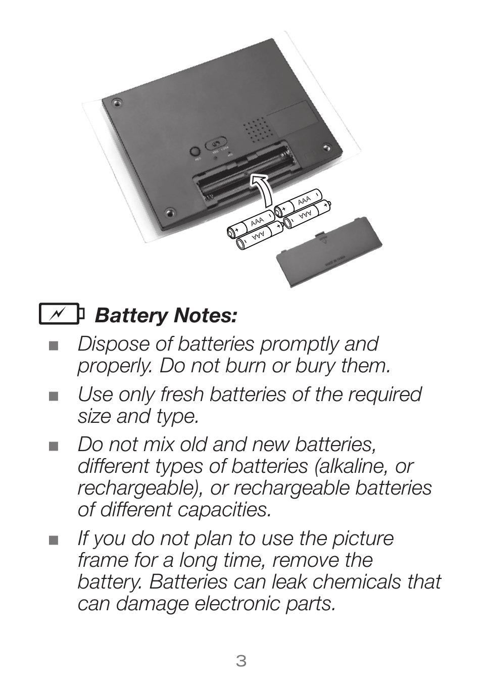 Radio Shack 63-234 User Manual | Page 3 / 8