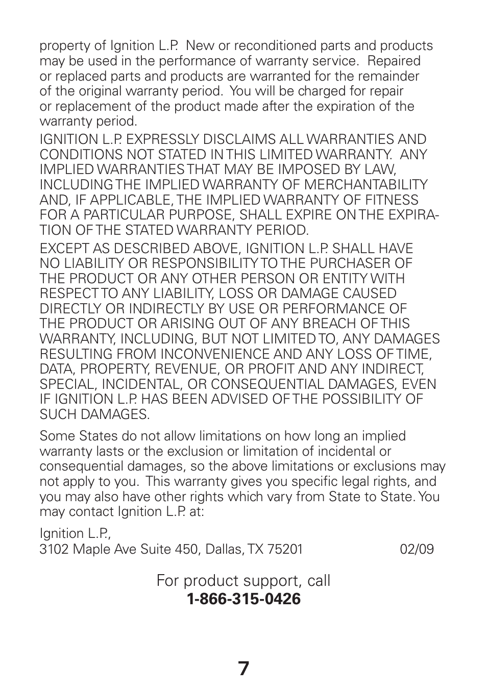 Radio Shack Gigaware 12-493 User Manual | Page 7 / 8
