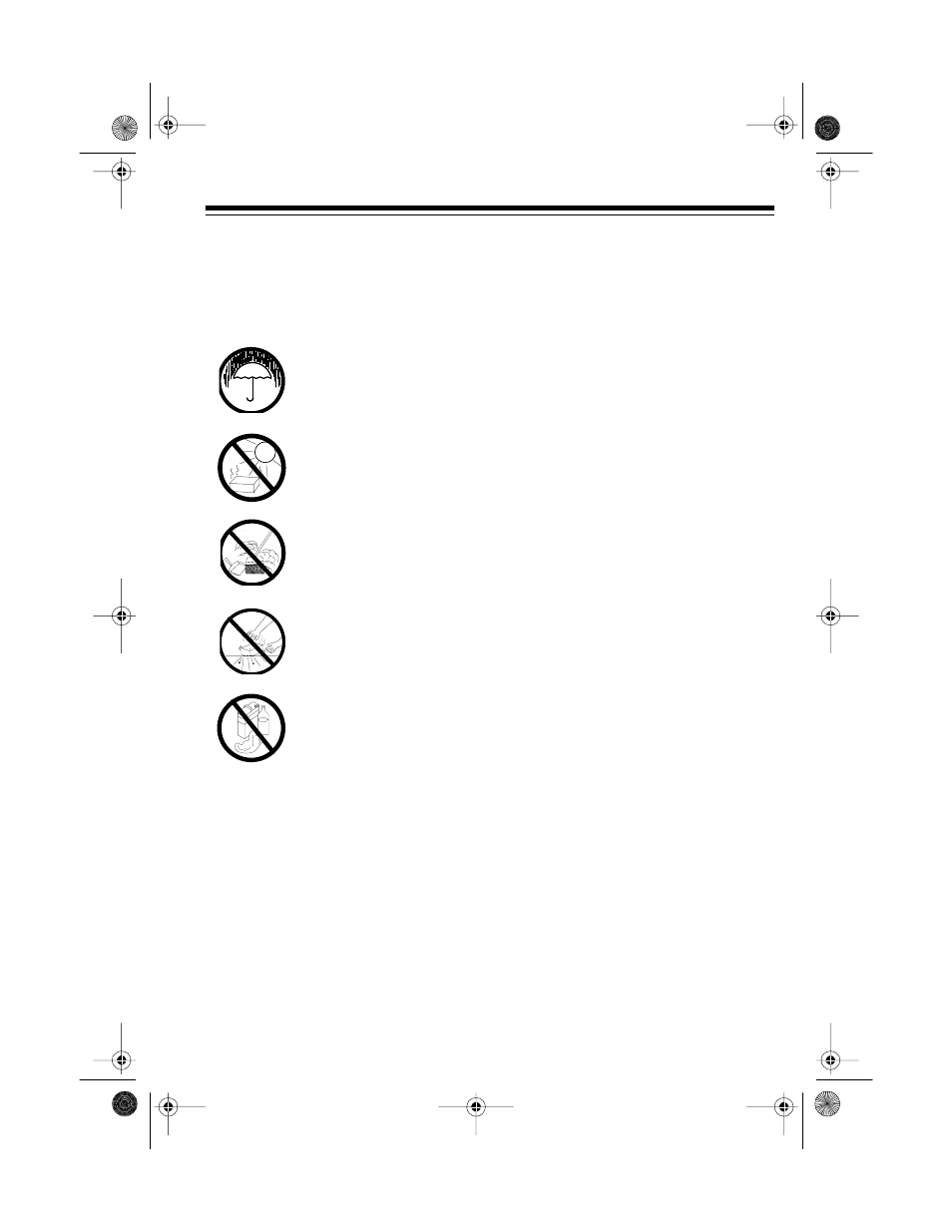 Care and maintenance | Radio Shack PRO LX7 User Manual | Page 3 / 4