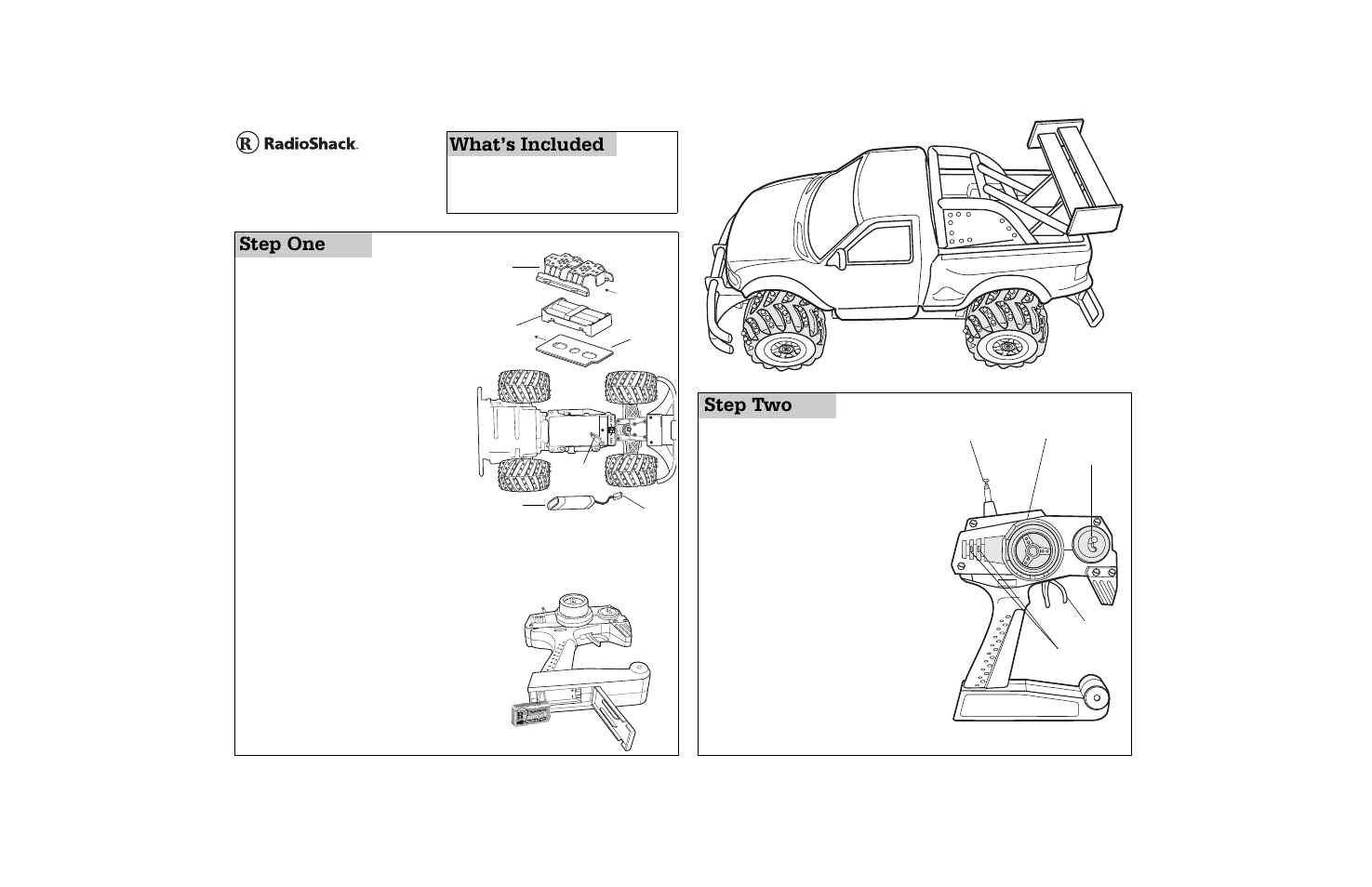 Radio Shack Ford F-150 User Manual | 2 pages