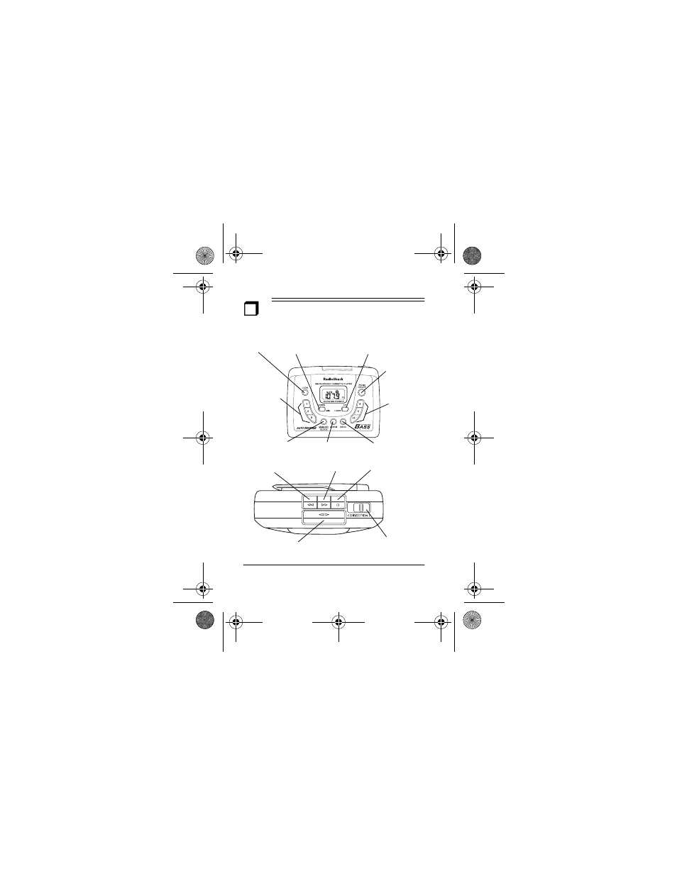 A quick look at your cassette player | Radio Shack 14-1265 User Manual | Page 18 / 36