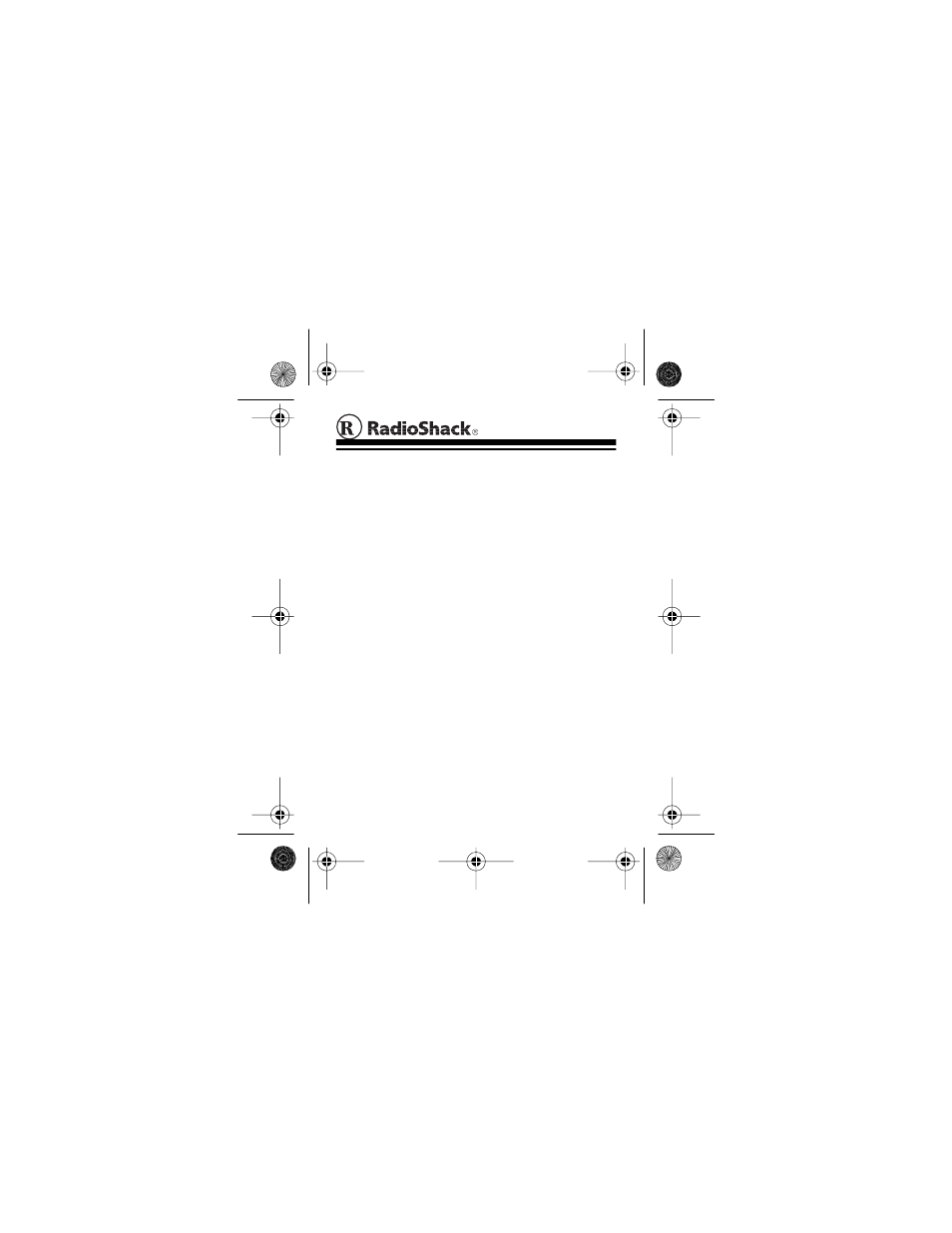 Radio Shack 15-1186 User Manual | 2 pages