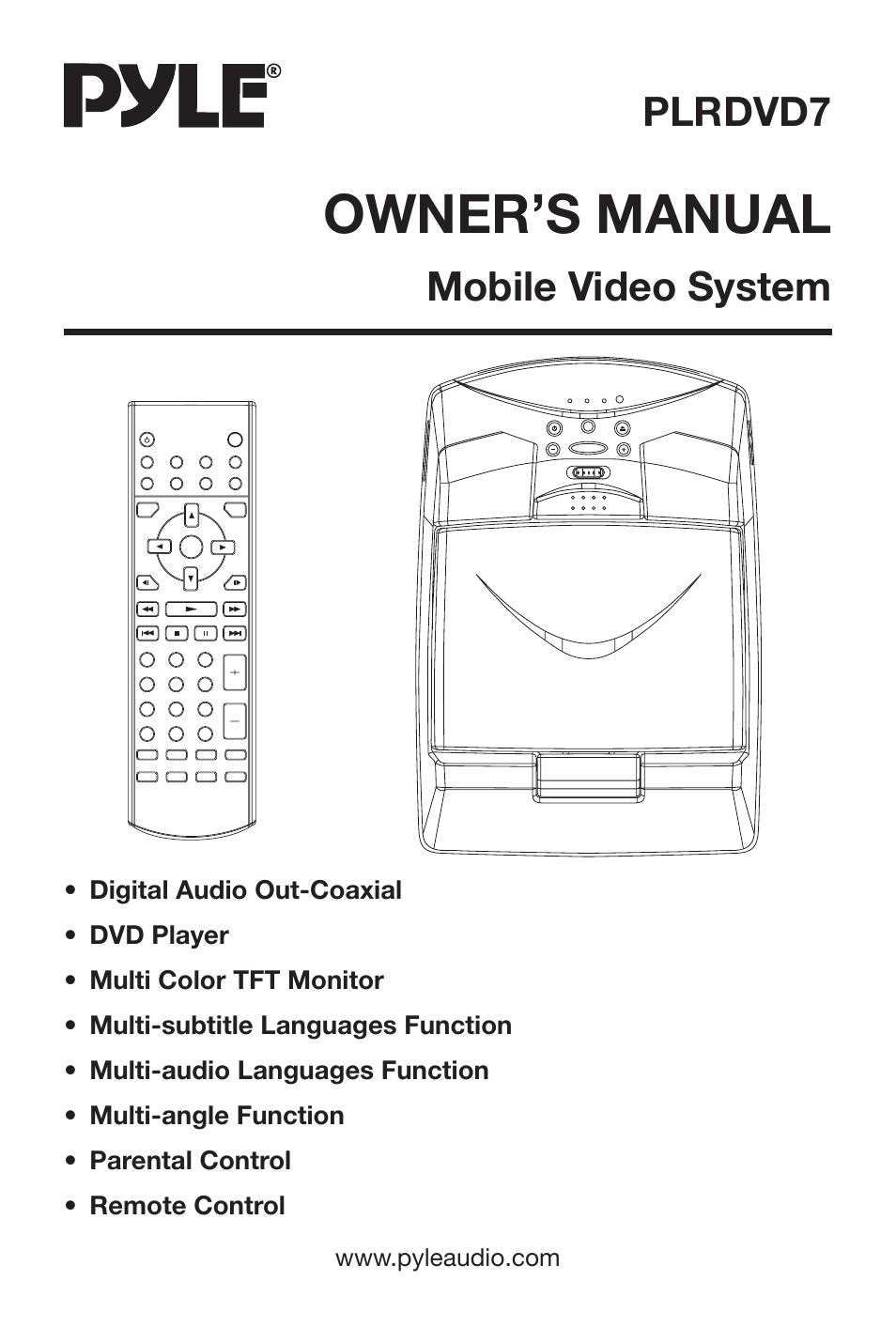 Radio Shack PLRDVD7 User Manual | 28 pages