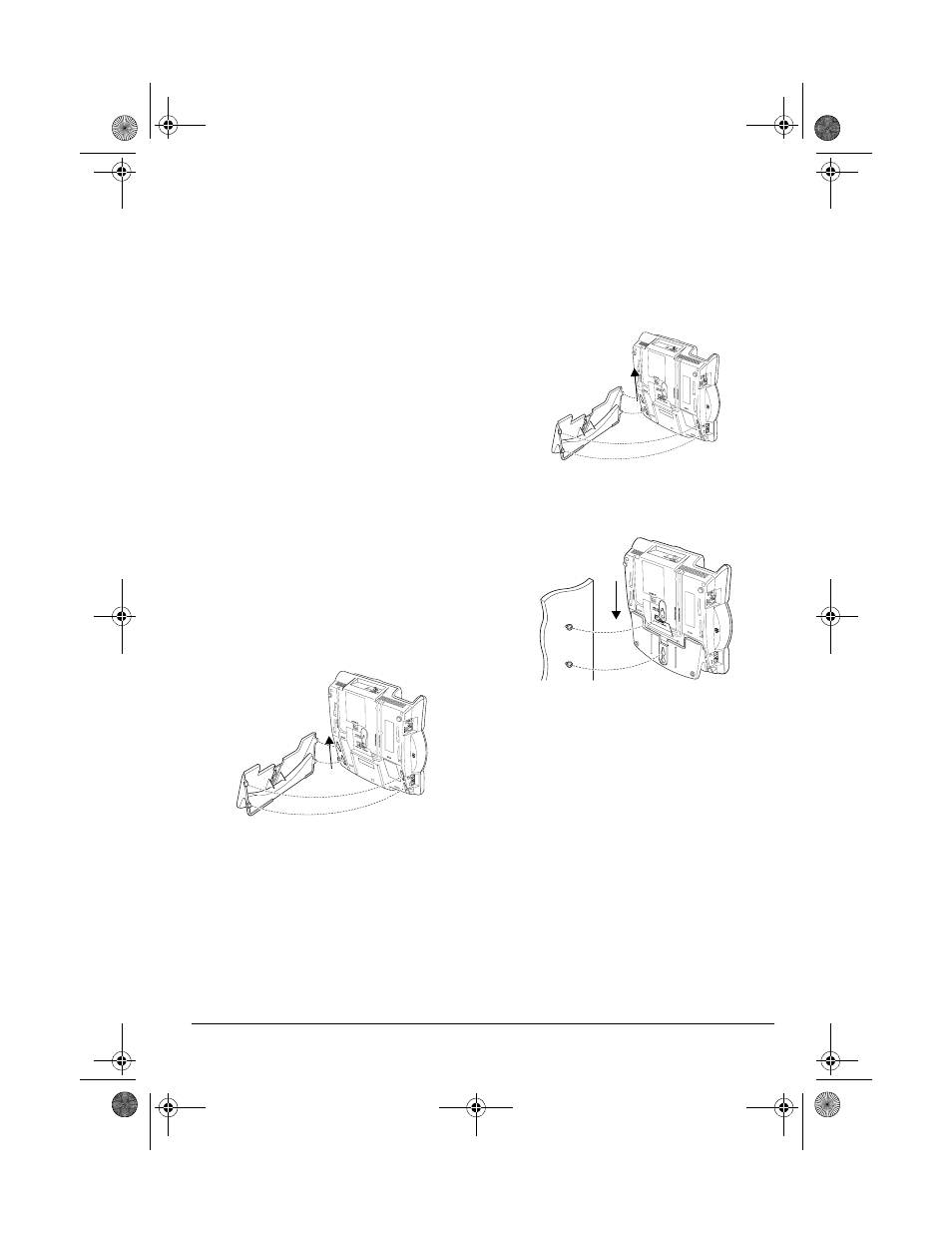 Installing the backup batteries, On a wall plate, On a wall | Radio Shack 4-Line Telephone System with Speakerphone and Caller ID User Manual | Page 11 / 28