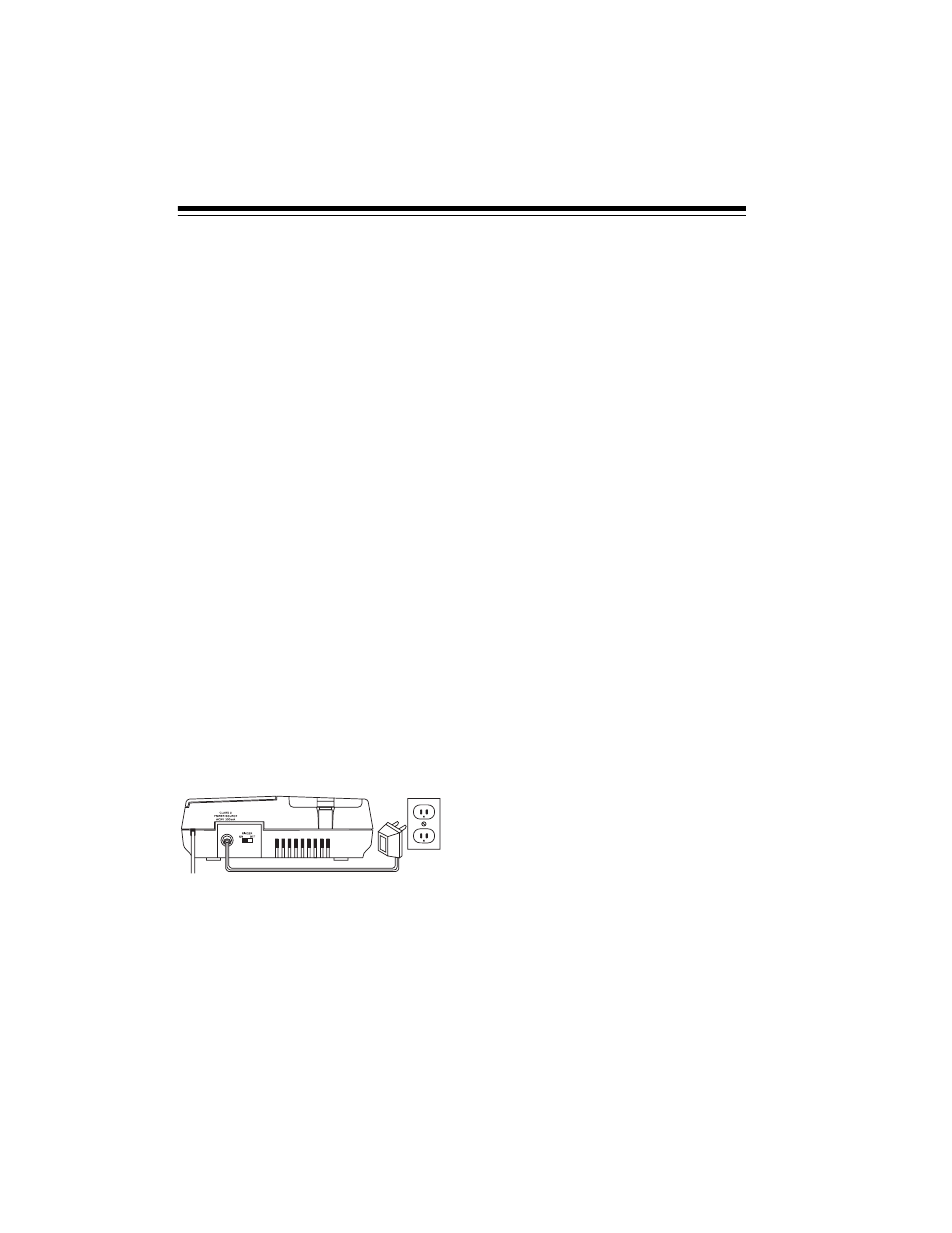 Connecting power, Recording the outgoing message | Radio Shack TAD-1018 User Manual | Page 6 / 24