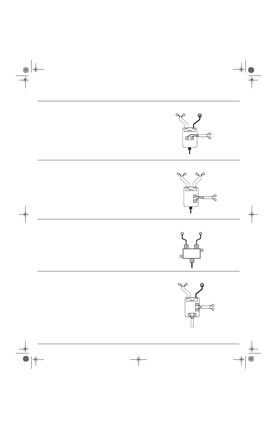 Connecting to your tv/vcr and fm receiver | Radio Shack VU-75XR User Manual | Page 3 / 4